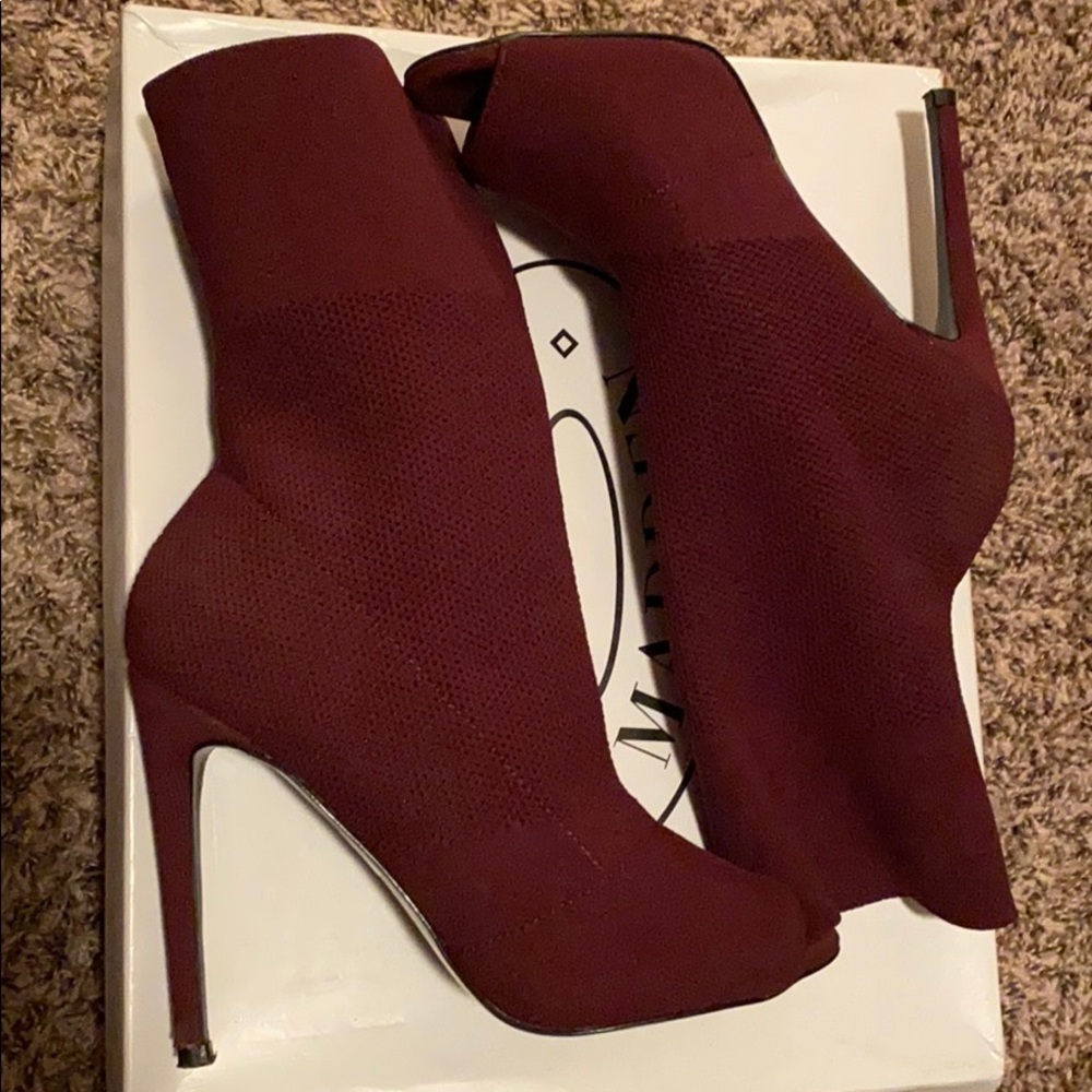 Steve Madden Burgundy Heels